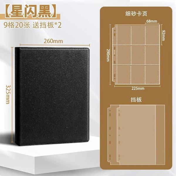  [ORDER] SINGBA - BINDER A4 BLING BLING 