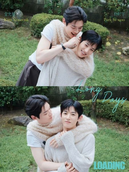  [ORDER] PARK SI WOO & KIM YOON SIK - TẠP CHÍ LOADING U 
