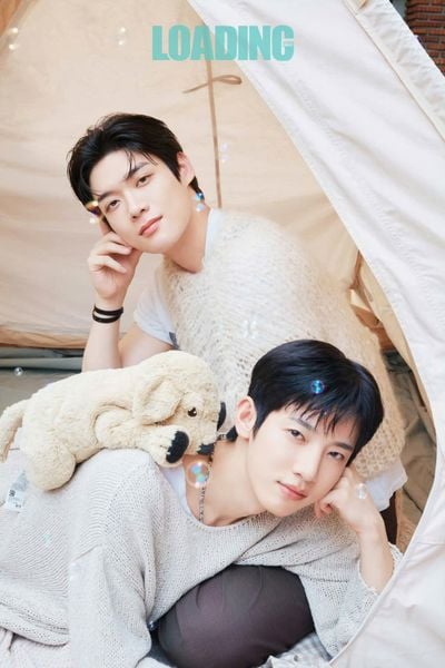  [ORDER] PARK SI WOO & KIM YOON SIK - TẠP CHÍ LOADING U 