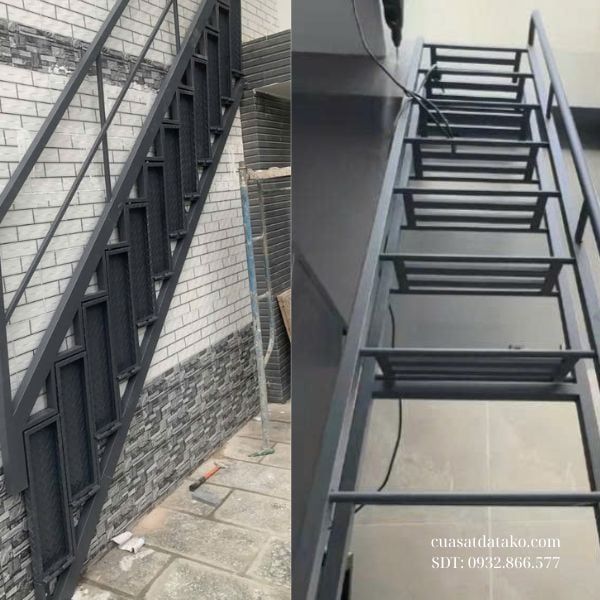 mẫu cầu thang xếp gọn, tiện lợi