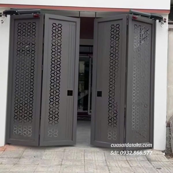 Cửa cổng CNC tự động tay đòn