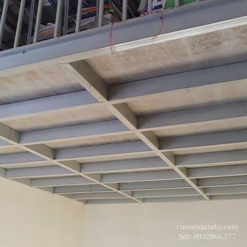Làm Sàn gác giả bằng tấm cemboard