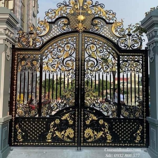 cửa cổng sắt mỹ thuật đẹp nhất