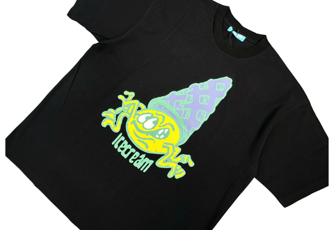  Icecream x YOPPI Tee Black 