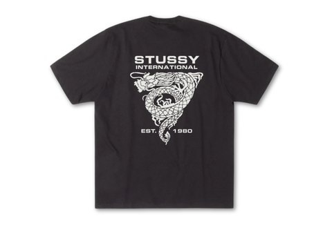  Stussy Dragon Tee Black 