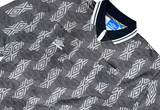  Vintage 90s Umbro Template Football Long Sleeve Jersey Charcoal 