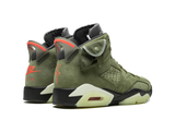  Air Jordan 6 x Travis Scott Retro Olive 
