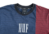  Vintage HUF Colorblock Striped Long Sleeve Tee 