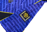  Vintage 90s Umbro Original Monogram Pro Training Jersey Blue 