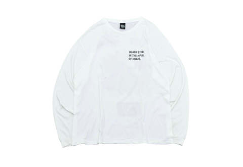  Stussy x Patta x Pigalle 2014 Long Sleeve Tee White 