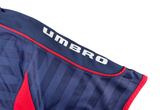 Vintage 90s Umbro Jersey White Navy/Red 