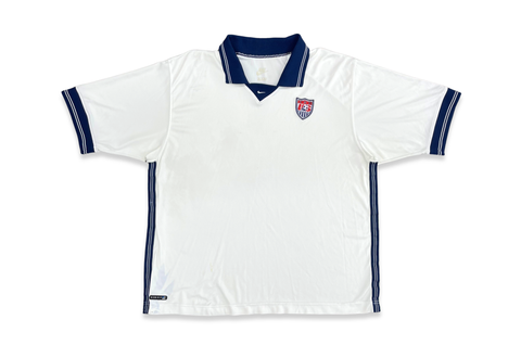  Vinatge 00s Nike USA Home White Shirt 