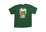  Stussy Stock Irie Roots Green Tee 