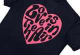  The Air Saigon® Merchandise "Heart is in The Air" Black Tee 