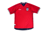  Vintage 2002-2004 Umbro England Football Team Double Sided Jersey 