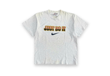  Vintage 90s Nike USA Just Do it Grey Tee 