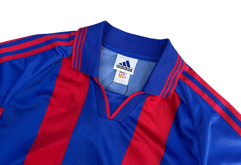  Vintage 90s adidas Stripe Red/Blue Jersey 