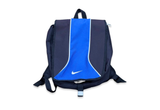  Vintage 90s Nike Y2K Blue Black Flap Backpack 
