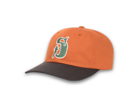  Stussy Vintage S Low Pro Cap Orange 