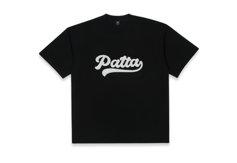  Patta Logo Tail Black Tee 