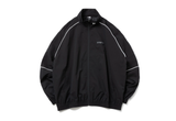  NEW ERA x MASTERMIND WORLD SS24 Oversized Piping Track Jacket Black 