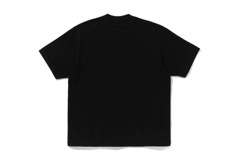  A Bathing Ape Color Camo College Tee Black/Purple 