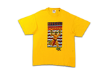  Vintage 90s Nike Honolulu Marathon 1996 Finisher Yellow Tee 