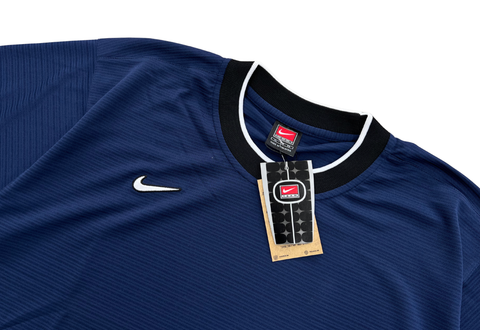  Vintage 90s Nike Soccer Jersey Navy (New Tag) 