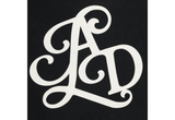 Aimé Leon Dore Monogram Logo Hoodie Jet Black 