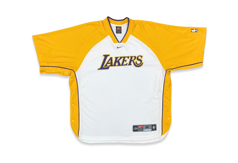  Vintage 90s Nike Team Los Angeles Lakers Warm Up Jersey 
