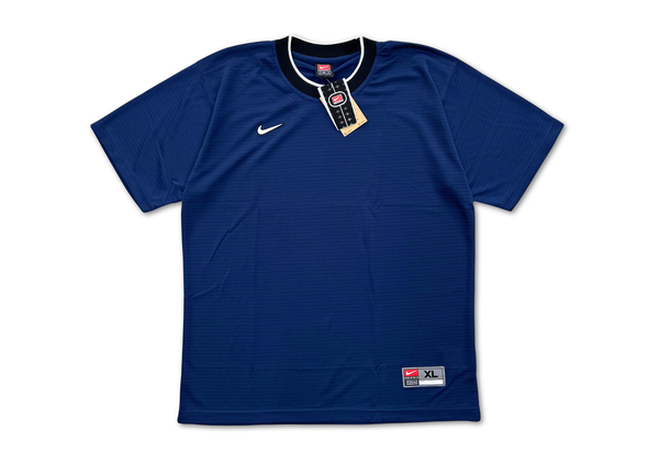  Vintage 90s Nike Soccer Jersey Navy (New Tag) 