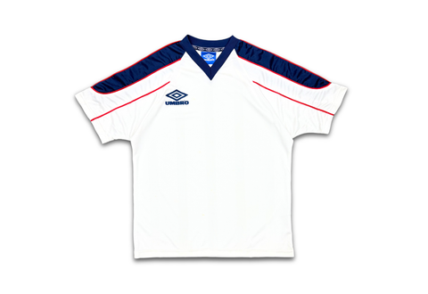  Vintage 90s Umbro Jersey White/Blue 