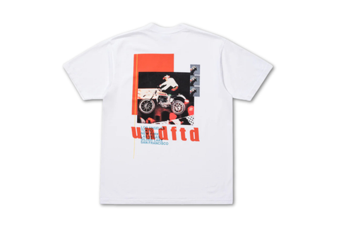  Undefeated Motor S/s Tee White 