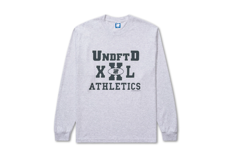  Undefeated Varsity L/S Heather Grey Tee 
