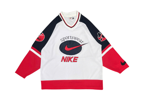  Vintage 90s Nike Bootleg Jersey White 