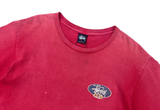  Vintage 90s Stussy Big Logo Red Tee 