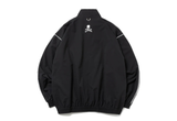  NEW ERA x MASTERMIND WORLD SS24 Oversized Piping Track Jacket Black 