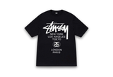  Stussy World Tour Black Tee 