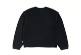 Stussy Roll V Neck Sweater Black 