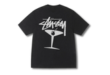  Stussy Martini Pigment Dyed Tee Black 