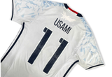  2016-17 adidas Japan Away White Jersey #11 Usami 