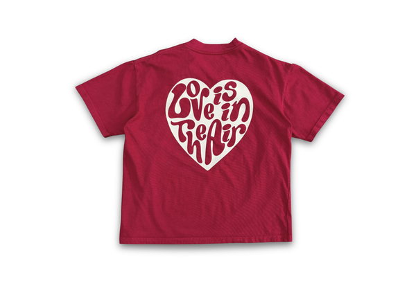  The Air Saigon® Merchandise "Heart is in The Air" Fiery Red Tee 
