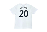  Manchester United Van Persie #20 White Tee 