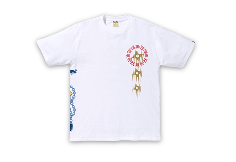  Bape Ninja White Tee 