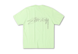  Stussy Smooth Reverse Tee Pigment Dyed Pistachio 