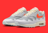  Nike Air Max 1 Patta Waves White Hyper Crimson (With Bracelet) 