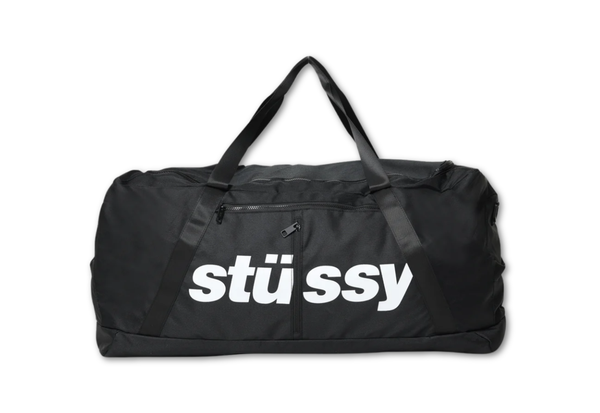  Stussy Italic Duffle Bag Black 