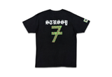 Stussy S Mark 7 Black Tee 