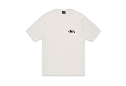  Stussy How We're Livin' Pigment Dyed Natural Tee 