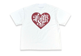  The Air Saigon® Heart Logo V2 Love White Tee 